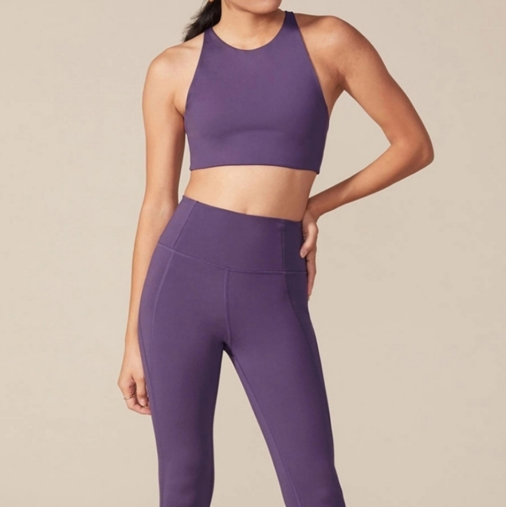 Girlfriend Collective LE Blackberry Topanga bra